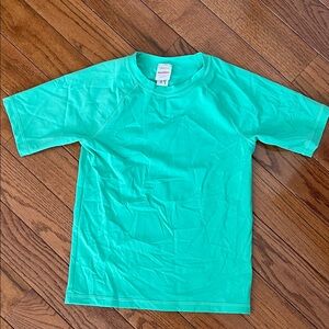 Hanna Andersson Kids Swim Rashguard - Aqua